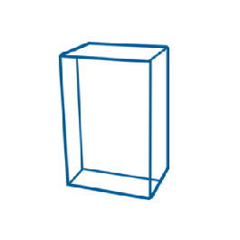 Grande cheminée rectangulaire 7,1